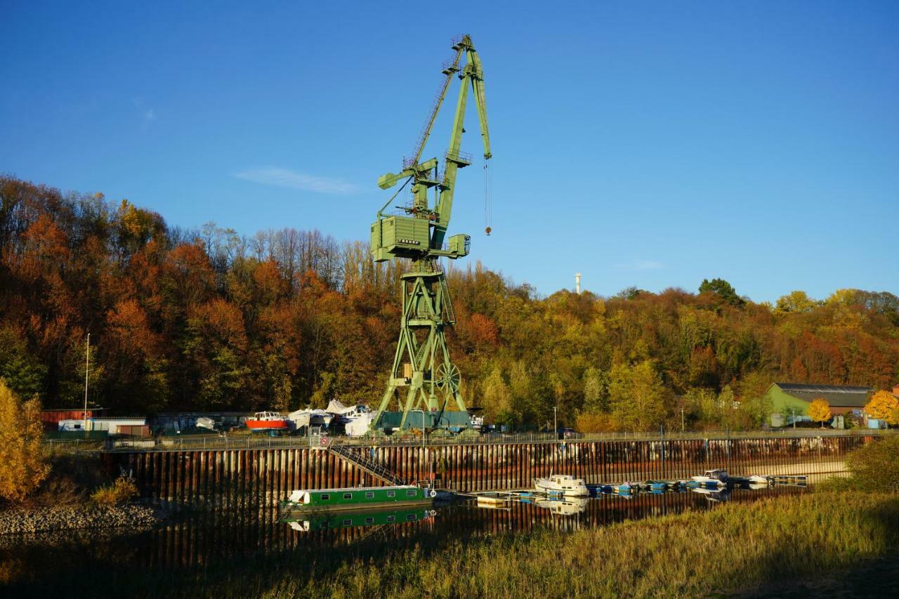 Ferienwohnungen Hafenblick Бойценбург Екстериор снимка